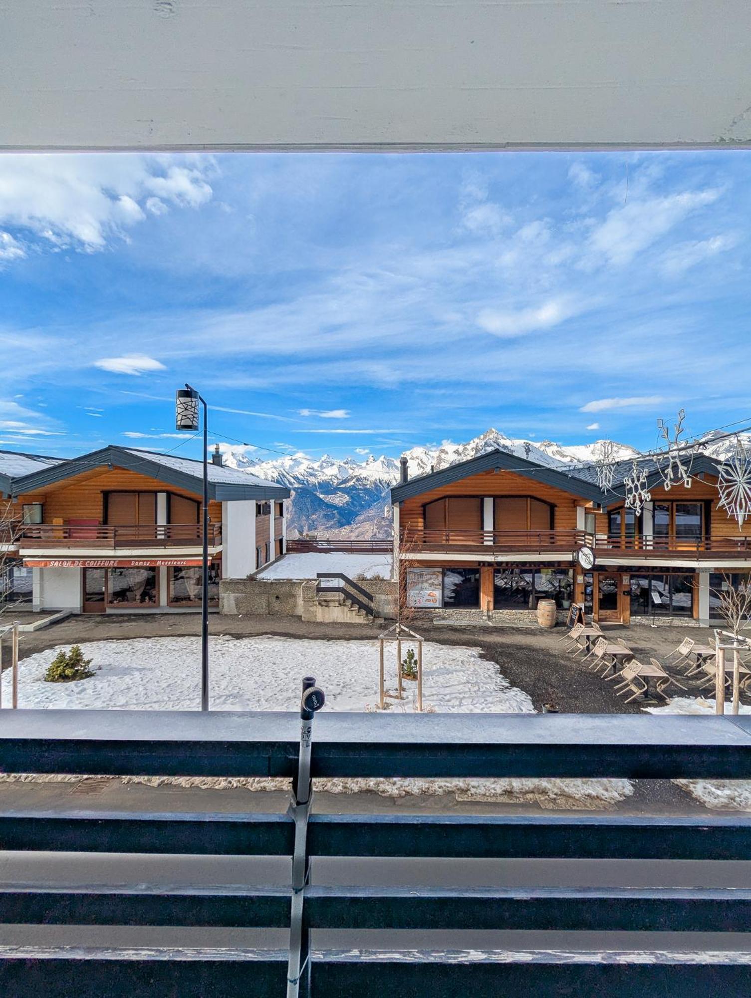 Center Of Veysonnaz With A View ! Apartment Bagian luar foto