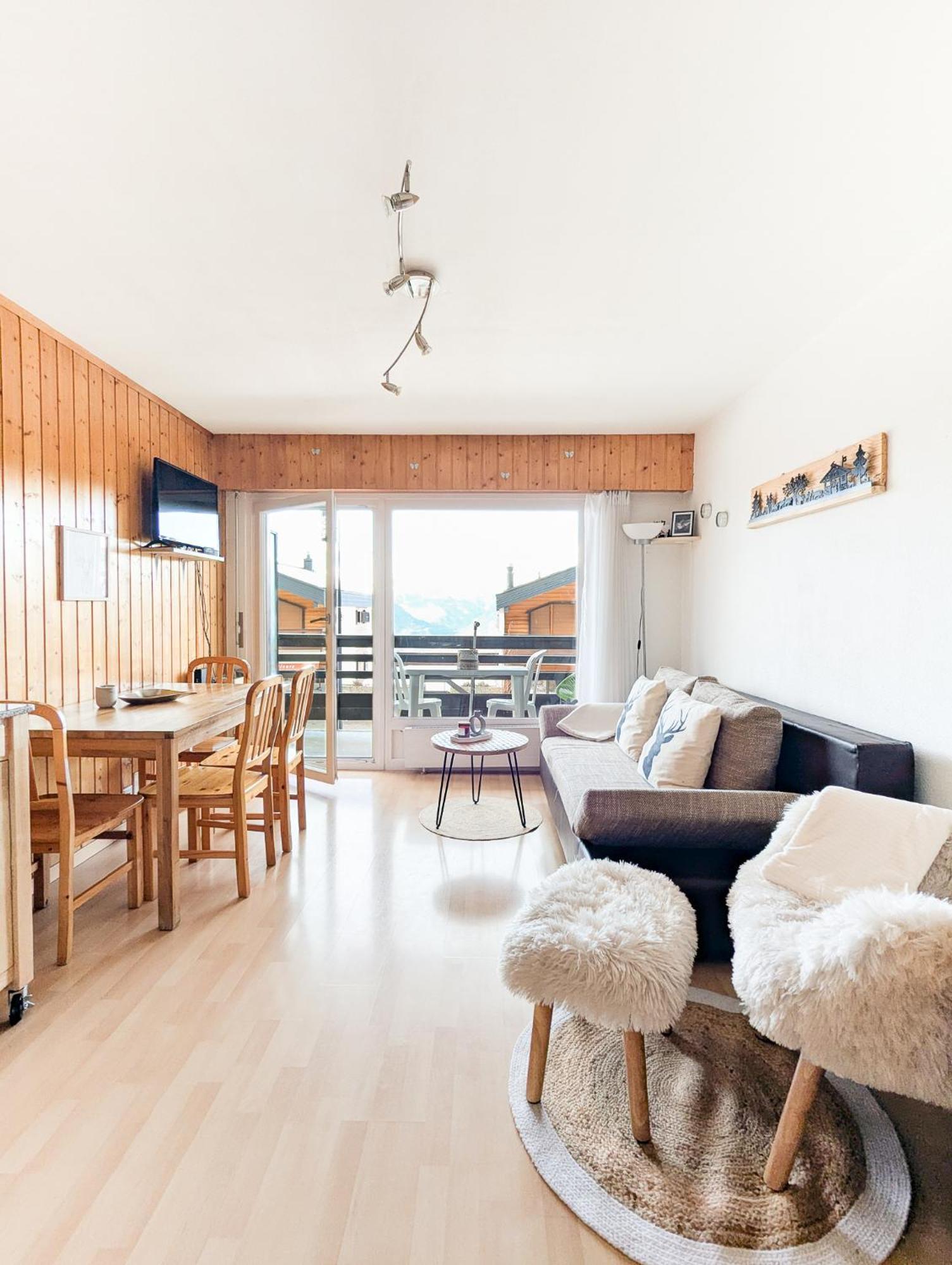 Center Of Veysonnaz With A View ! Apartment Bagian luar foto