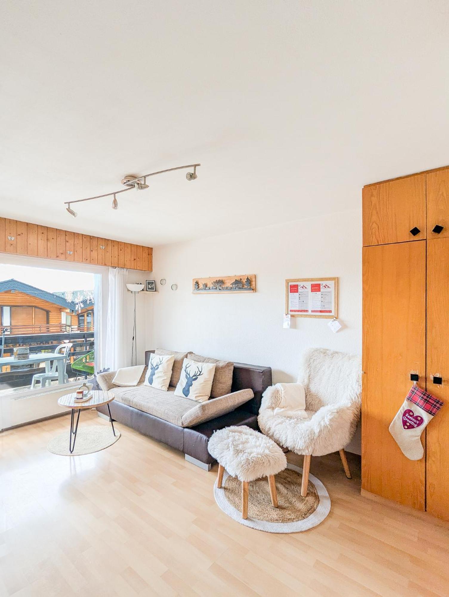 Center Of Veysonnaz With A View ! Apartment Bagian luar foto